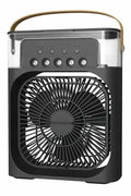 New 3 in 1 Fan Air Conditioner Household Mini Air Cooler LED Night Light Portable Humidifier Air Adjustment Fan Office Home Fan
